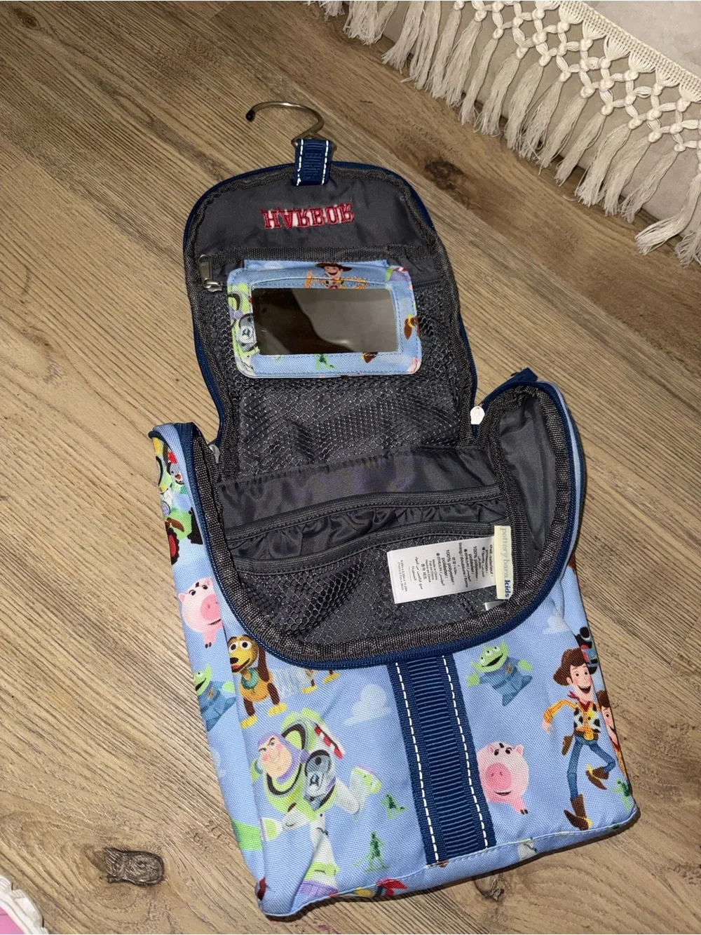 Pottery barn kids Toy Story toiletry travel bag